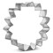 Large Sunflower Cookie Cutter 4.5 in, CookieCutter.com, Tin Plated Steel, Handmade in the USA
